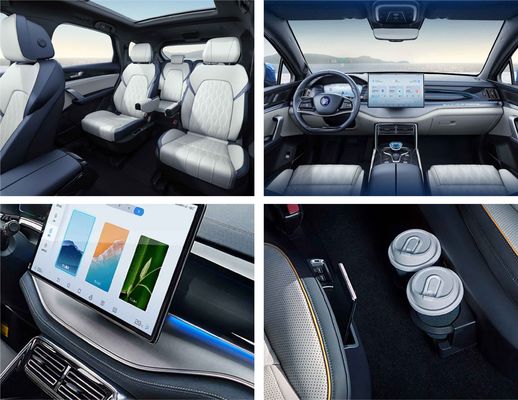 In de Snelheid van Voorraad 2023 Byd Tang Plus Electric Suv High 730 Km-Auto van Lange afstand de Zuivere Ev