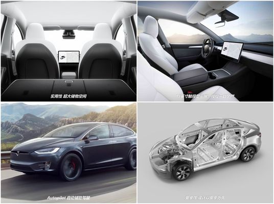 Van China de Modely long battery drive Versie Gebruikte Sedan van de Fabrikantennew product tesla