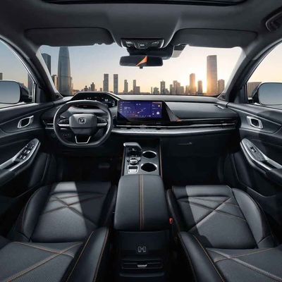 De Gebruikte Auto's Changan CS55 van de familiebedrijf Tweede Hand PLUS Blauwe vinvisversie 1.5T 188HP L4