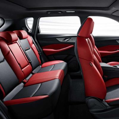gebruikte de 5 seater Tweede Hand Auto's Changan Cs35 plus de Blauwe vinvisne van 1.4T 160HP L4