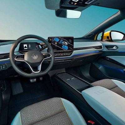 In Voorraad Automobiele EV SUV Volkswagen ID4 X Autoparkeren 600 Km Waaier voor familie