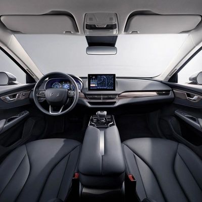 HongQieqm5 EV Auto 431km de Zuivere Elektrische 5 Seater Middelgrote Sedan van Hongqi New Energy van de Autohoge snelheid