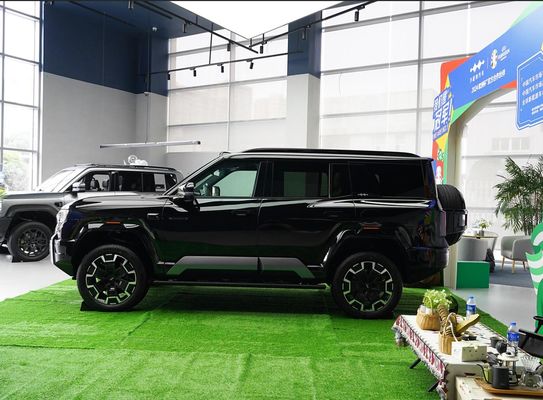 Zitcapaciteit voor 7/6 en vierwielaandrijving BYD Hybride elektrisch voertuig Leopard 8 Luxe SUV