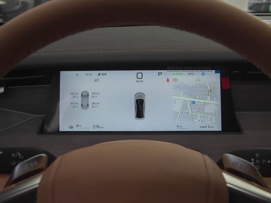 Modelvoertuig 601km Bereik 83.2kWh Batterijcapaciteit AWD Snel opladen Zonnedak Hoogspanningsstructuur Comfortabel voor het gezin