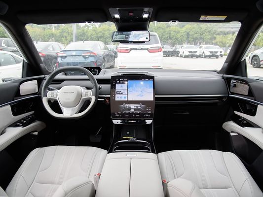 350kW Motor Power Volledig elektrische SUV Honda S7 Long Range 650km Fast Charging EV Nieuwe Hot Selling met zonnedak voor gezin